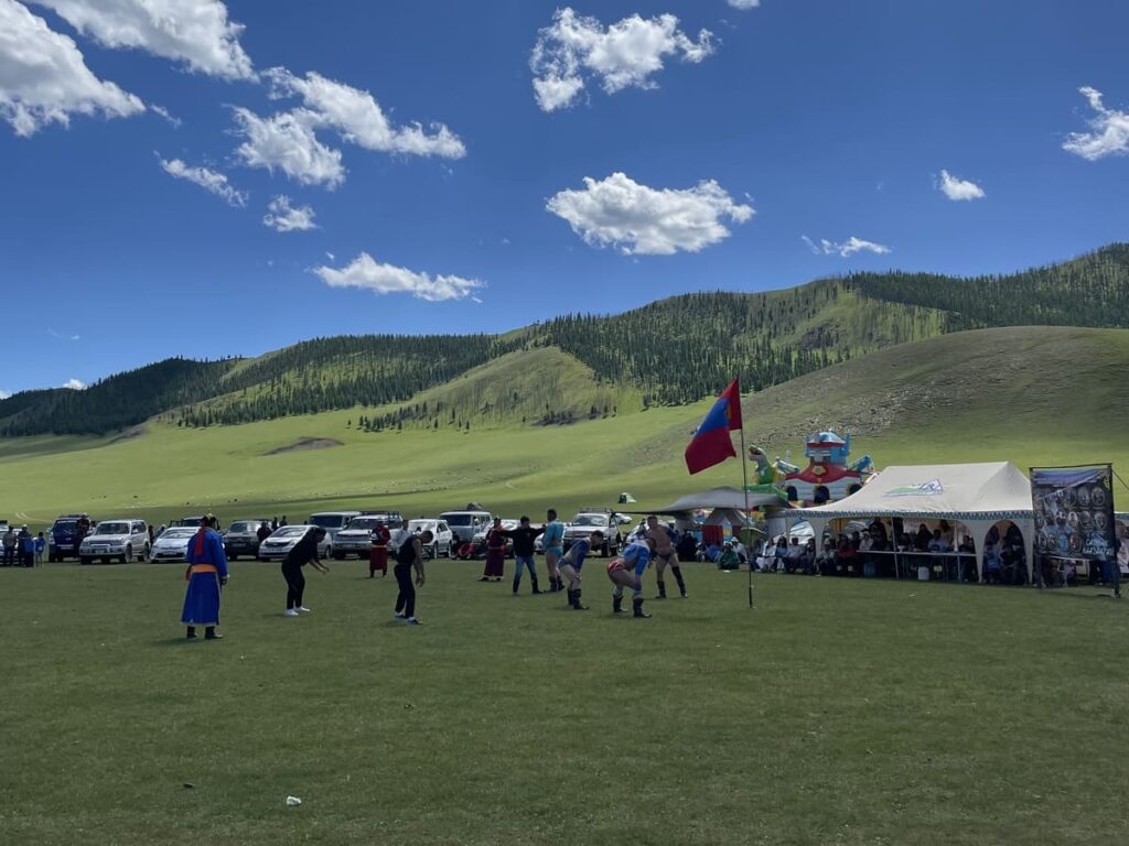 Mongolian wrestling
